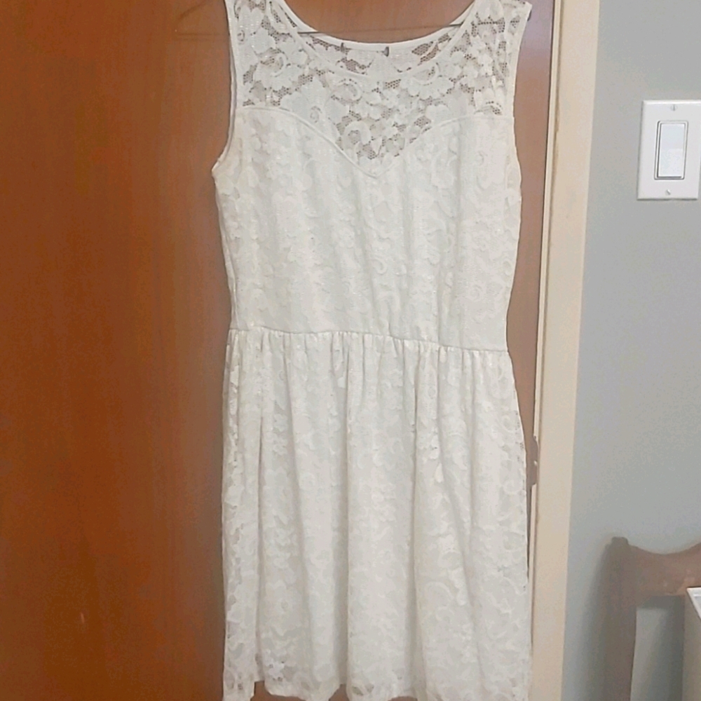 White dress